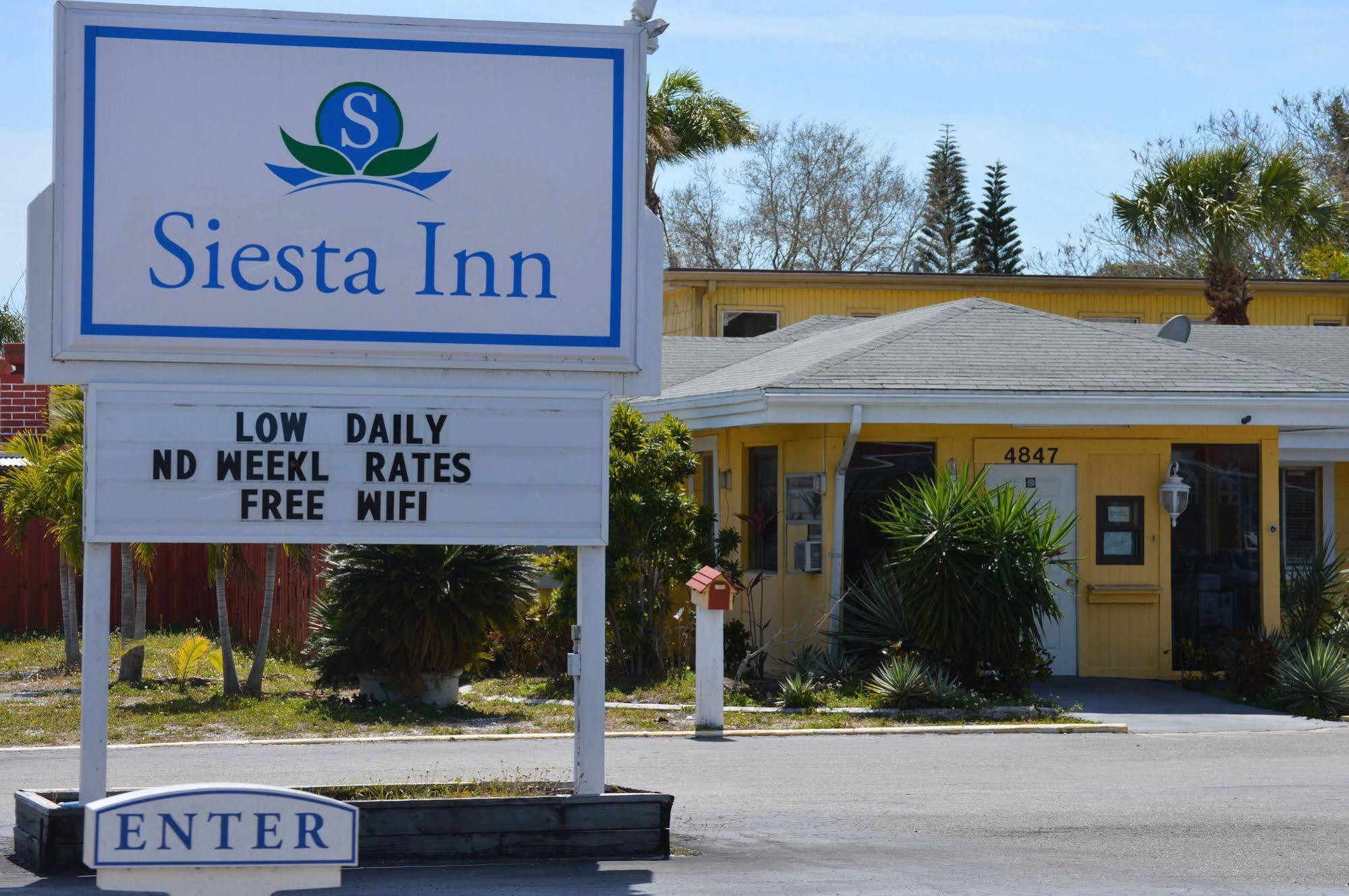 Siesta Inn Sarasota - Indian Beach Exterior foto